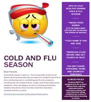 Cold & Flu Season Reminders