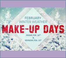 February Snow Make-Up Days