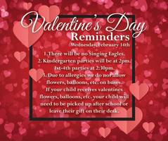 Valentine's Day Reminders