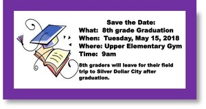 2018 8th gr. Graduation
