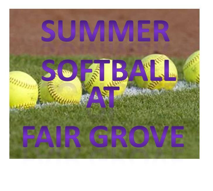 Summer Softball Opportunities FG Fair Grove Athletics