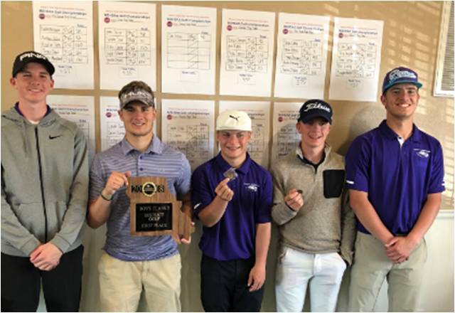 FGHS Golf Team Scores Back 2 Back District Champs!