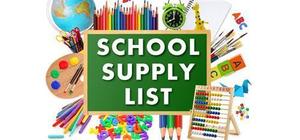 FGMS 2018-19 School Supply Lists