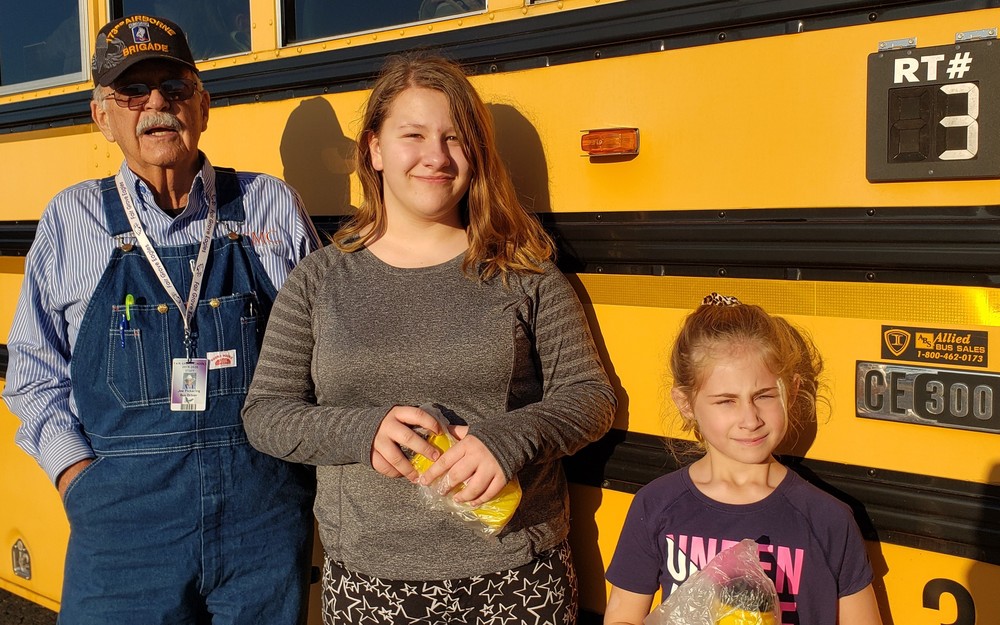 December Bus Kindness Awards Fair Grove High School