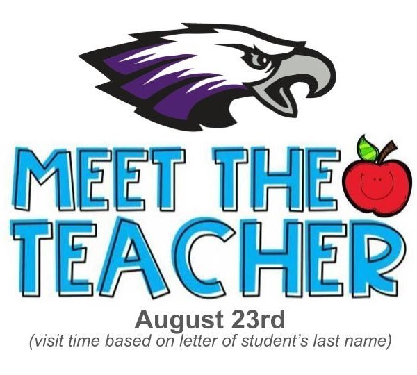 Meet the Teacher Night - Aug  23rd