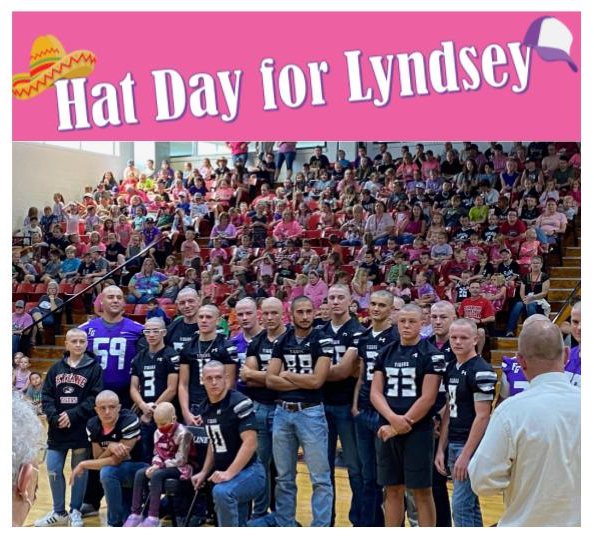Hat Day For Lyndsey Pep Assembly @ Skyline