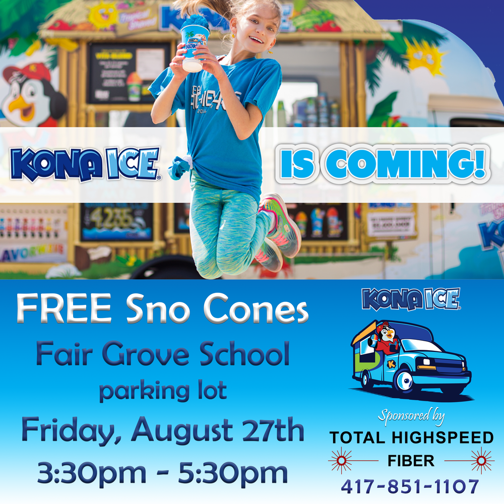 Free Sno Cones this Friday