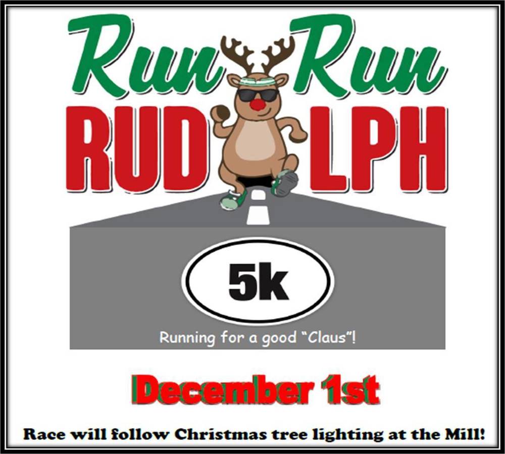 Run Run Rudolph Banner