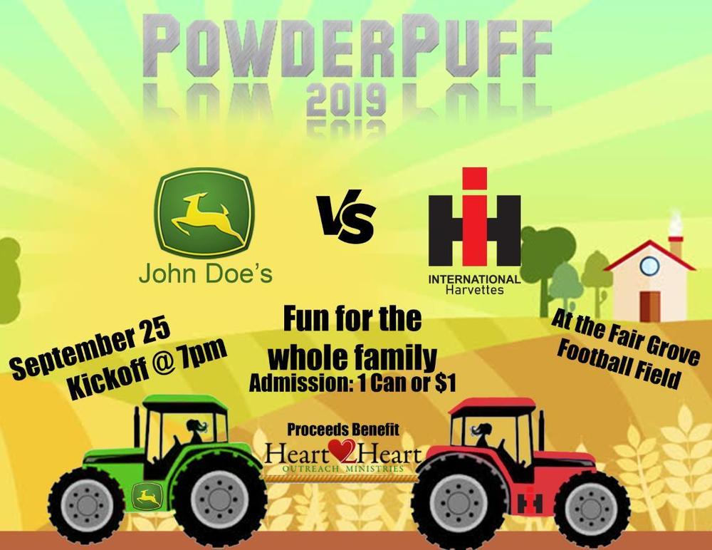 PowderPuff Pep Rally Tonight at 7pm
