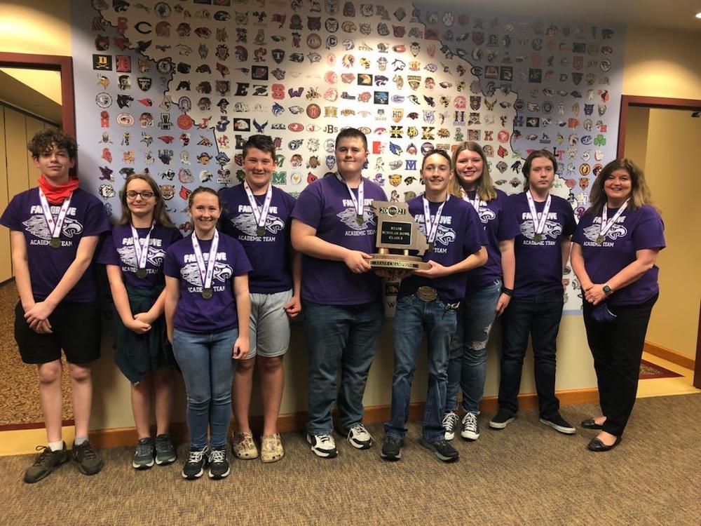 Scholar Bowl State Champs 2021