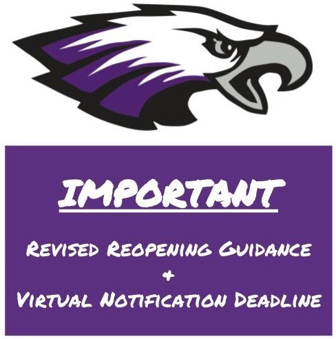Updated Guidance & 2nd Semester Virtual Notification Deadline