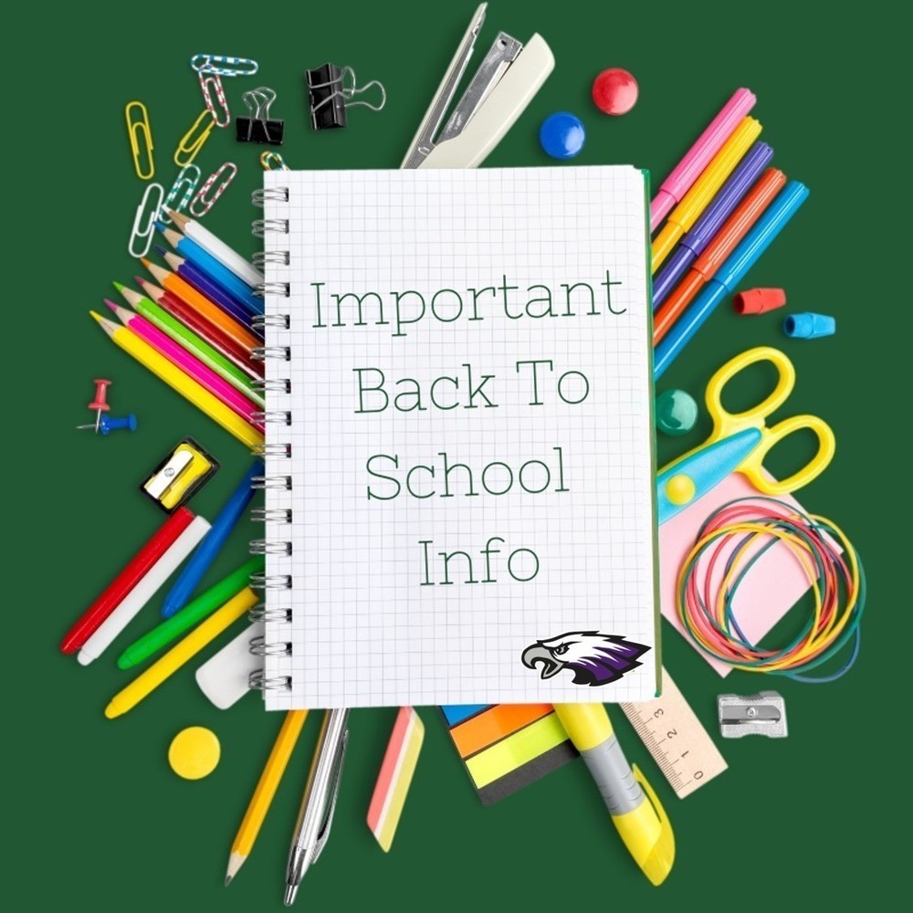 Important Back-To-School Info