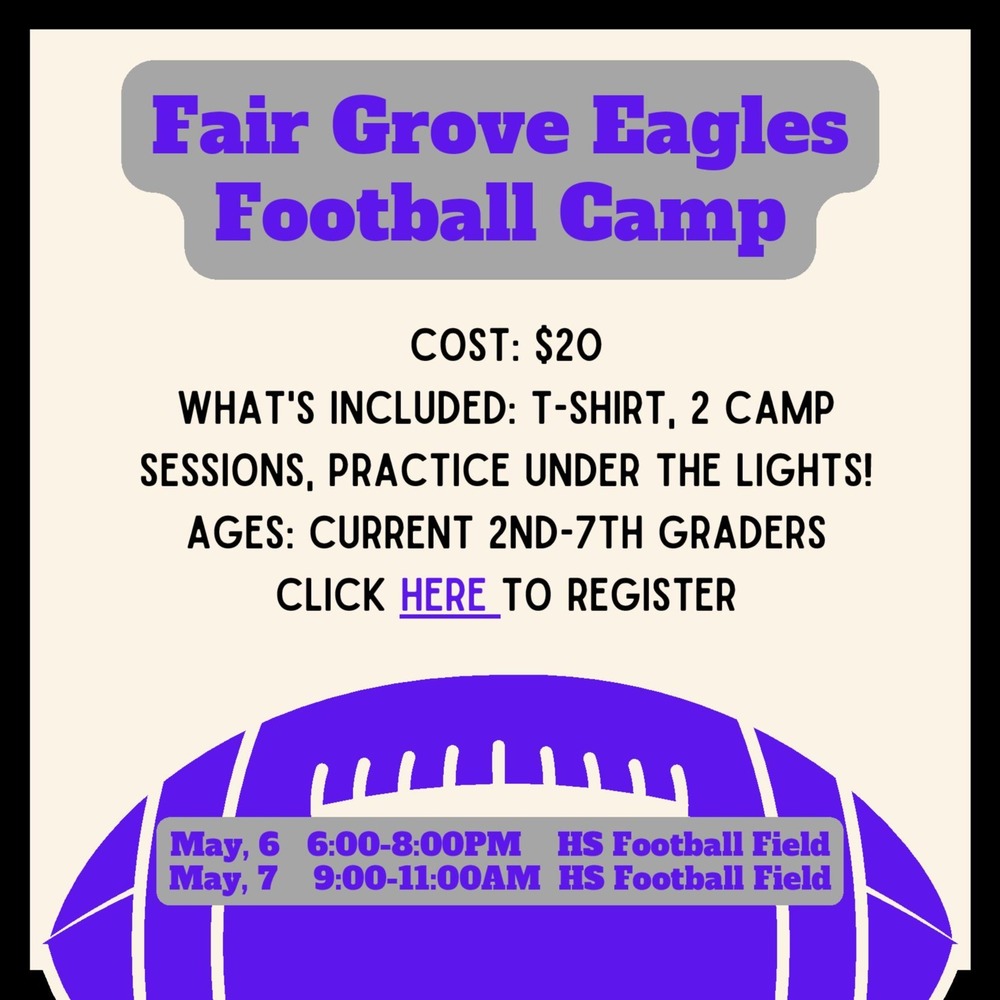 Football Camp Flyer