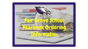 FGS Yearbook Ordering Information