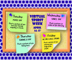 Virtual Spirit Week 4/14 - 4/17