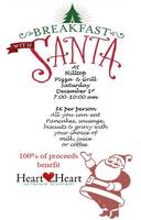 Breakfast with Santa in FG Dec. 1st 7-10am