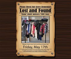 Check the Lost & Found