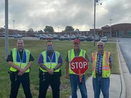 FG City Officials Help with School Pickup & Drop Off