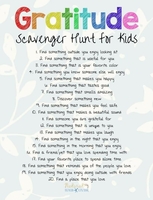 Gratitude Scavenger Hunt
