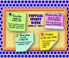 Virtual Spirit Week 4/28-5/1