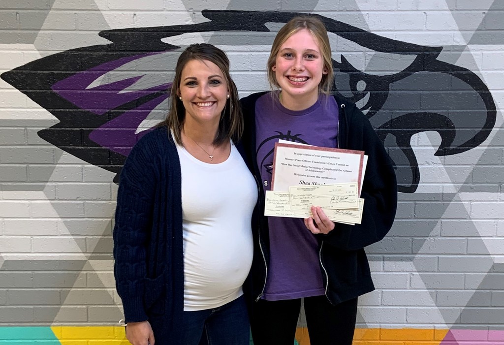 Shea Skouby Wins statewide essay contest