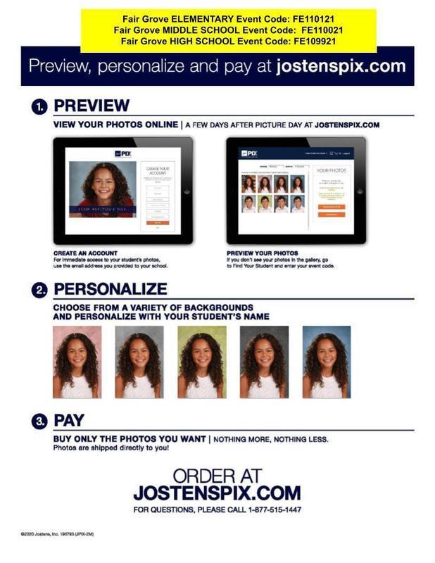 Picture Day Info