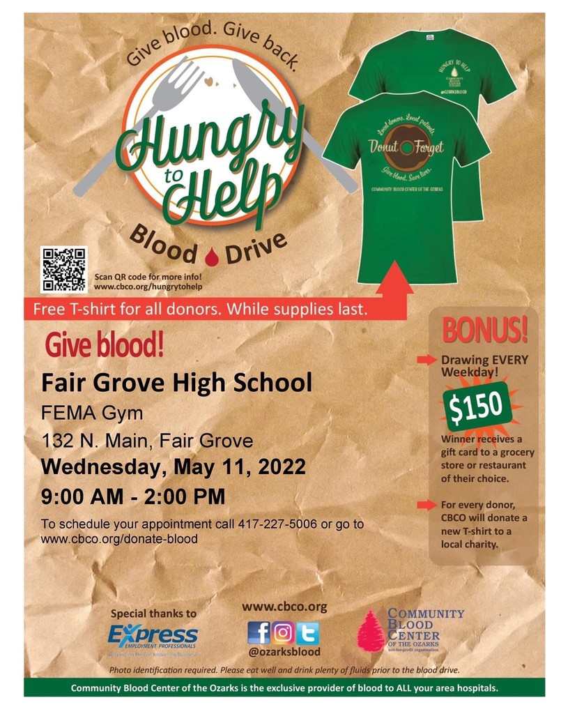 Blood Drive this Wednesday